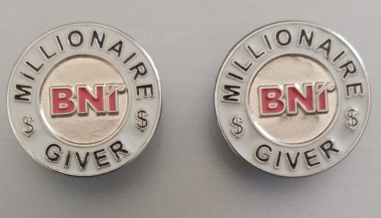 PIN MILLIONAIRE GIVER